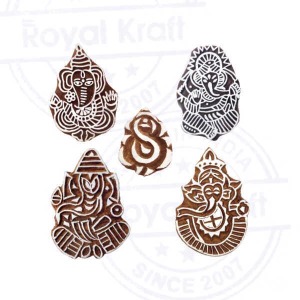 Religious Wooden Stamps - Set