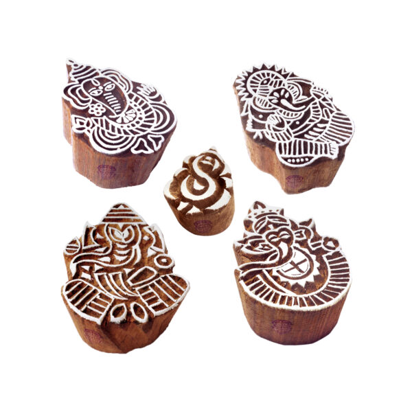 Religious Wooden Stamps - Set