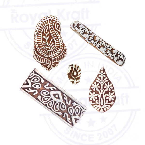 Assorted Wooden Stamps - Set