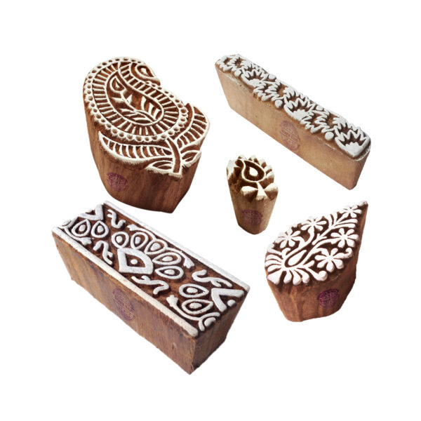 Assorted Wooden Stamps - Set