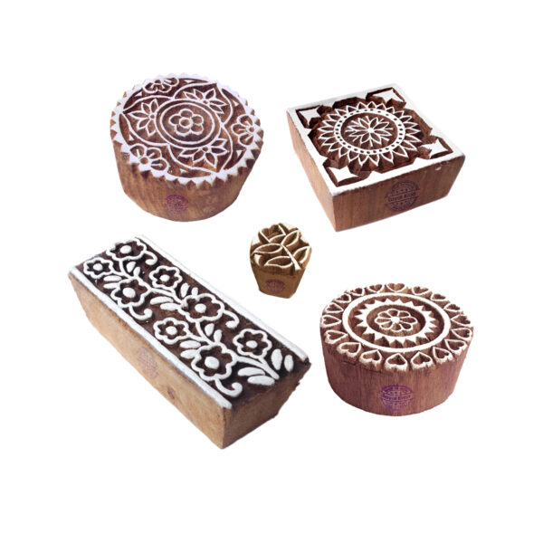 Assorted Wooden Stamps - Set