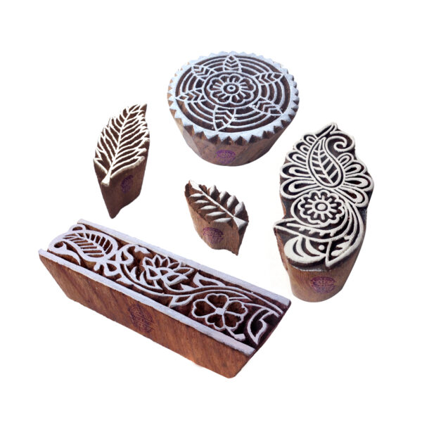 Assorted Wooden Stamps - Set