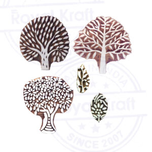 Tree Wooden Stamps - Set