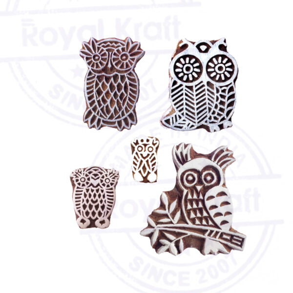 Animal Wooden Stamps - Set