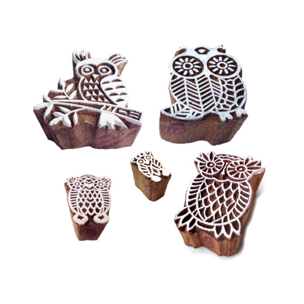 Animal Wooden Stamps - Set