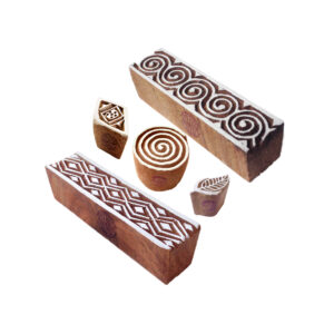 Border Wooden Stamps - Set