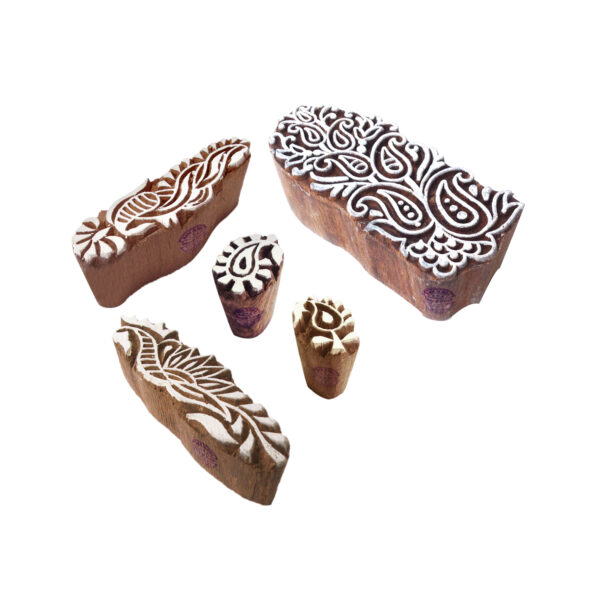 Paisley Wooden Stamps - Set