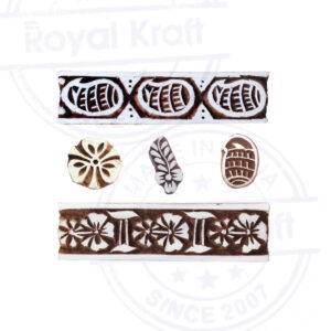 Border Wooden Stamps - Set