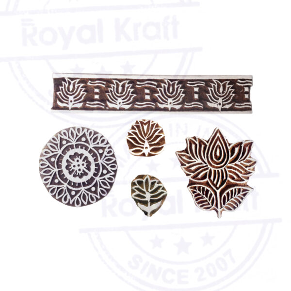 Assorted Wooden Stamps - Set