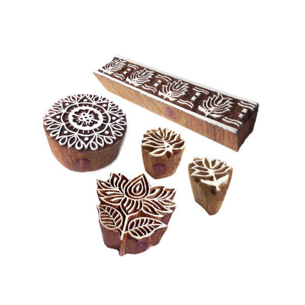 Assorted Wooden Stamps - Set