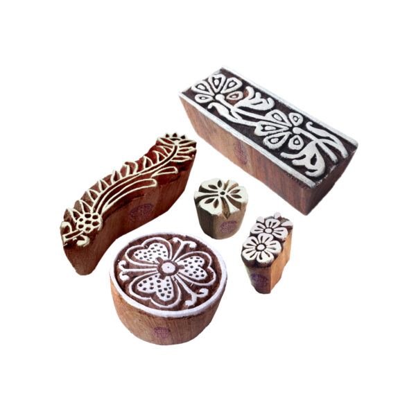 Assorted Wooden Stamps - Set