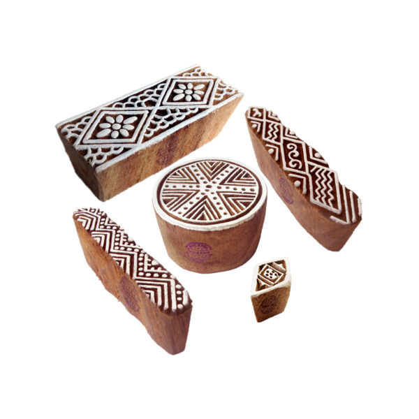 Border Wooden Stamps - Set