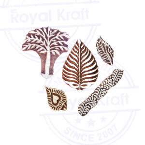 Tree Wooden Stamps - Set