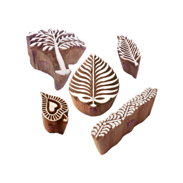 Tree Wooden Stamps - Set