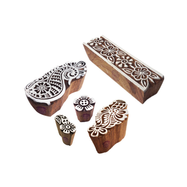 Assorted Wooden Stamps - Set