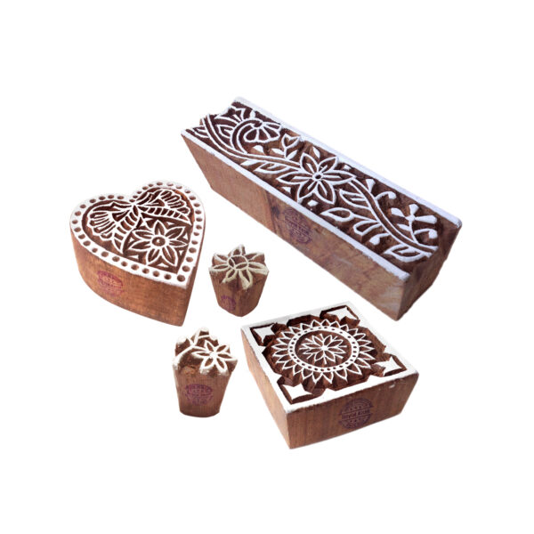 Assorted Wooden Stamps - Set