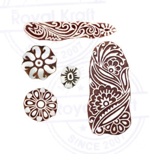 Assorted Wooden Stamps - Set