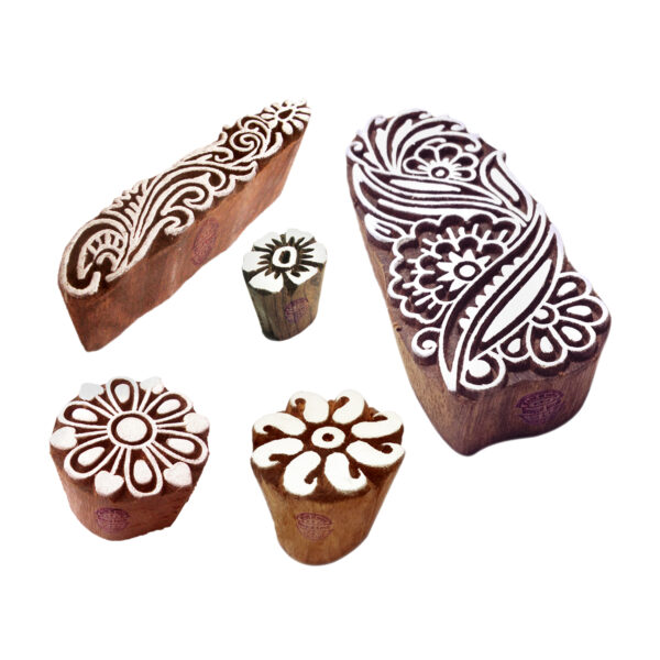 Assorted Wooden Stamps - Set