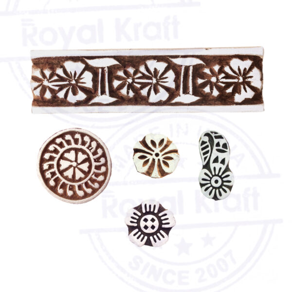 Assorted Wooden Stamps - Set