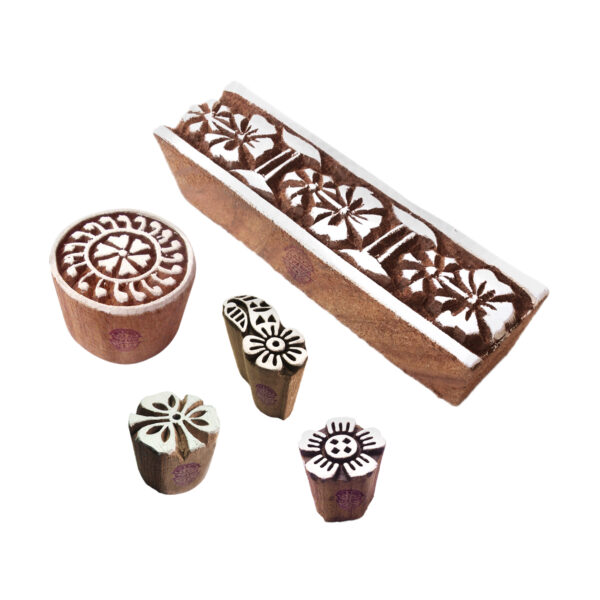 Assorted Wooden Stamps - Set