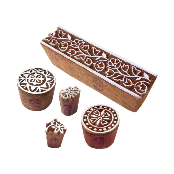 Assorted Wooden Stamps - Set