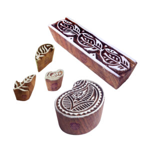 Paisley Wooden Stamps - Set