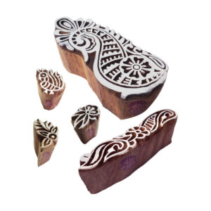 Paisley Wooden Stamps - Set