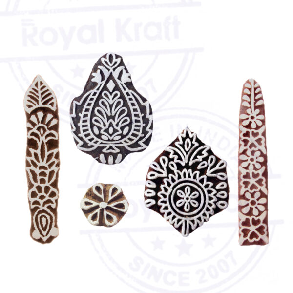 Assorted Wooden Stamps - Set