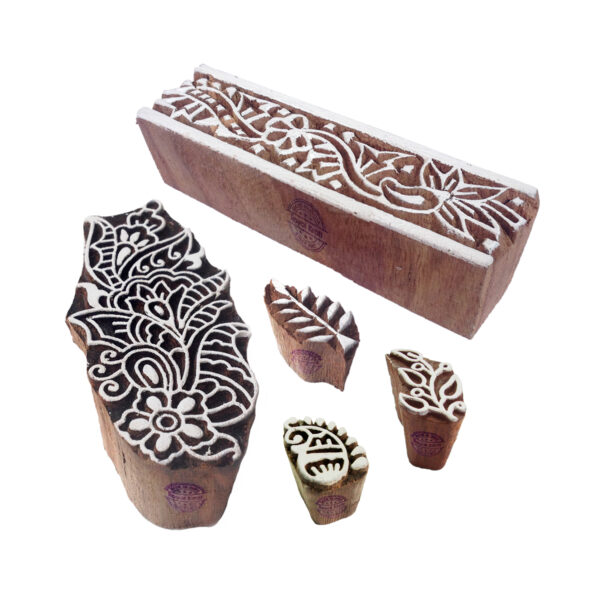 Assorted Wooden Stamps - Set