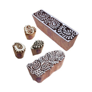 Paisley Wooden Stamps - Set