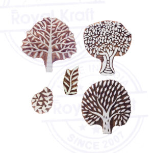 Tree Wooden Stamps - Set