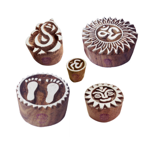 Religious Wooden Stamps - Set