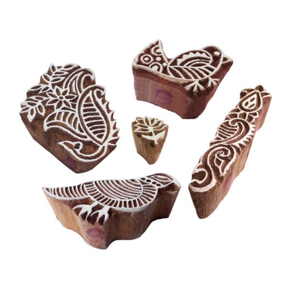 Animal Wooden Stamps - Set