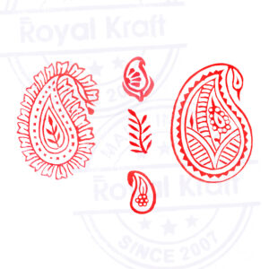 Paisley Wooden Stamps - Set