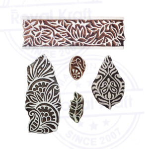 Paisley Wooden Stamps - Set