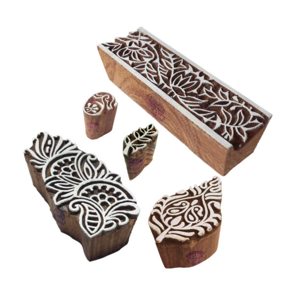 Paisley Wooden Stamps - Set