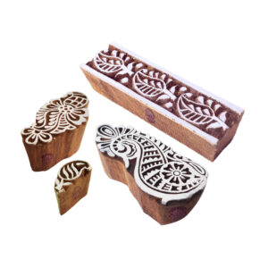 Paisley Wooden Stamps - Set