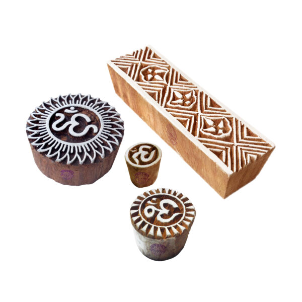 Religious Wooden Stamps - Set