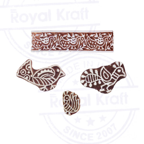 Animal Wooden Stamps - Set