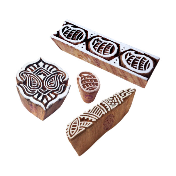 Paisley Wooden Stamps - Set