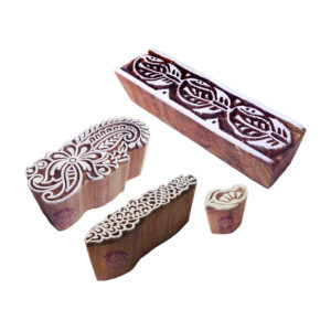 Paisley Wooden Stamps - Set