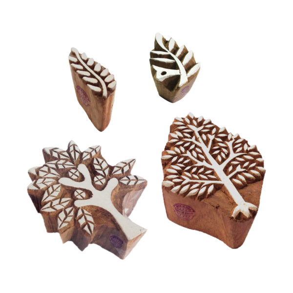 Tree Wooden Stamps - Set