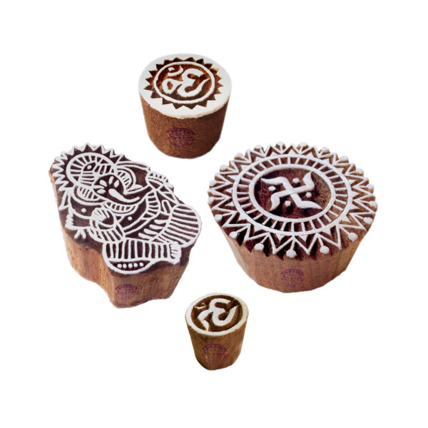 Religious Wooden Stamps - Set