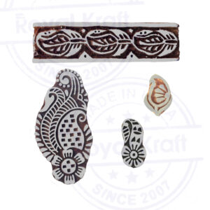 Paisley Wooden Stamps - Set