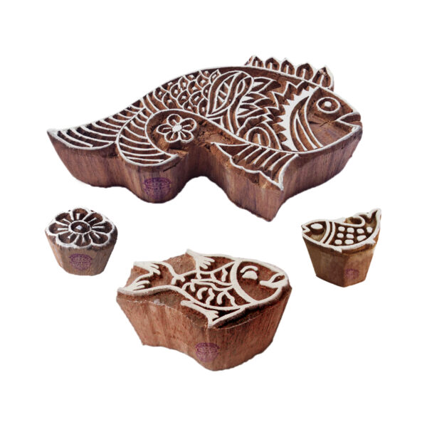 Animal Wooden Stamps - Set