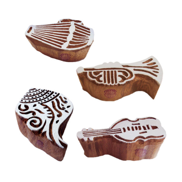 Musical Wooden Stamps - Set