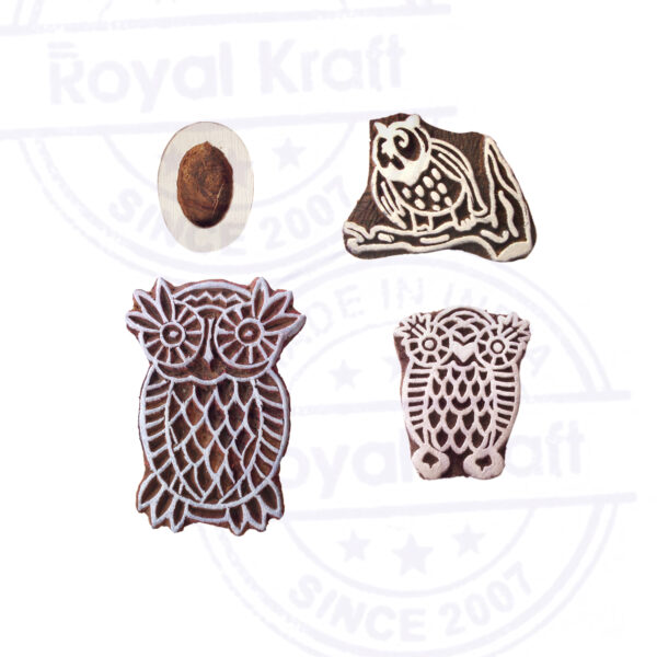 Educational Wooden Stamps - Set