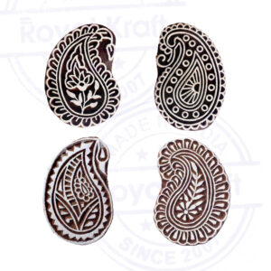 Paisley Wooden Stamps - Set