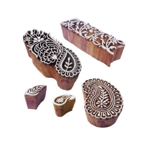 Paisley Wooden Stamps - Set