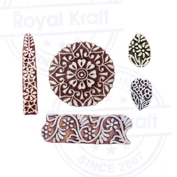 Assorted Wooden Stamps - Set